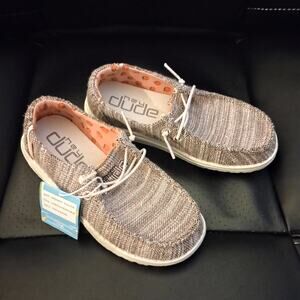 Hey Dude Wendy Youth Stretch Peach Bud Shoes